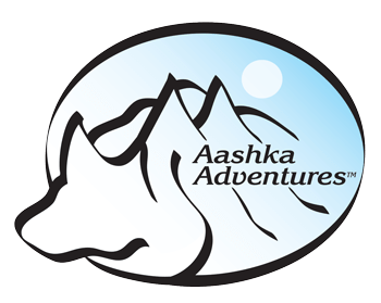 Aashka Adventures logo.