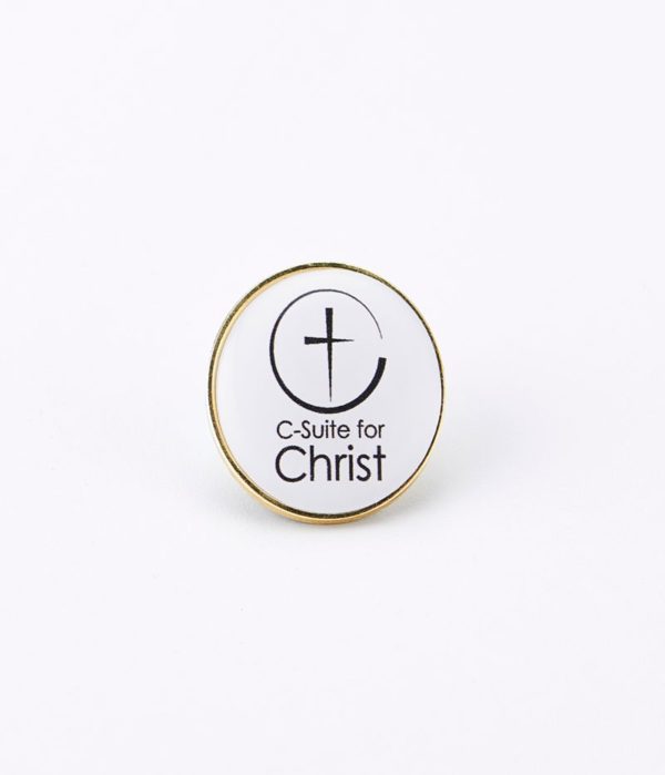 C-Suite For Christ pin.