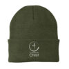 Knit Beanie - Embroidered - Image 3
