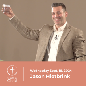 Sept 18th Meeting with Jason Hietbrink