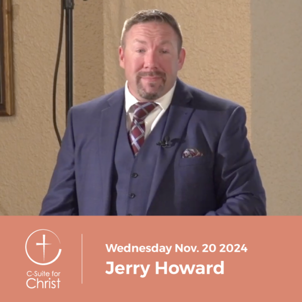 November speaker Jerry Howard