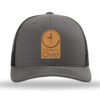 Trucker Hat - Leather Patch (Add Your Chapter Logo) - Image 2