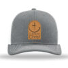 Trucker Hat - Leather Patch (Add Your Chapter Logo) - Image 3