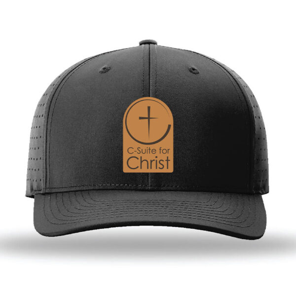 Performance Hat - Leather Patch (Add Your Chapter Logo)