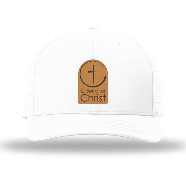 Performance Hat - Leather Patch (Add Your Chapter Logo) - Image 2