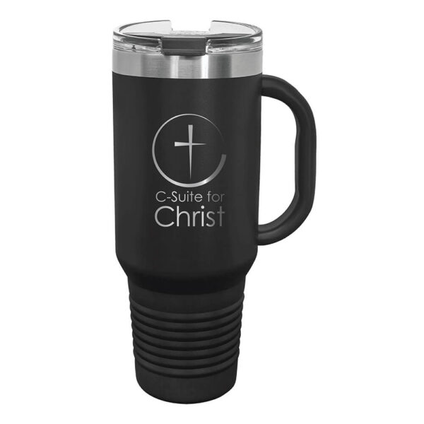 40 Oz. Stainless Steel Tumbler (Add Your Chapter Logo)