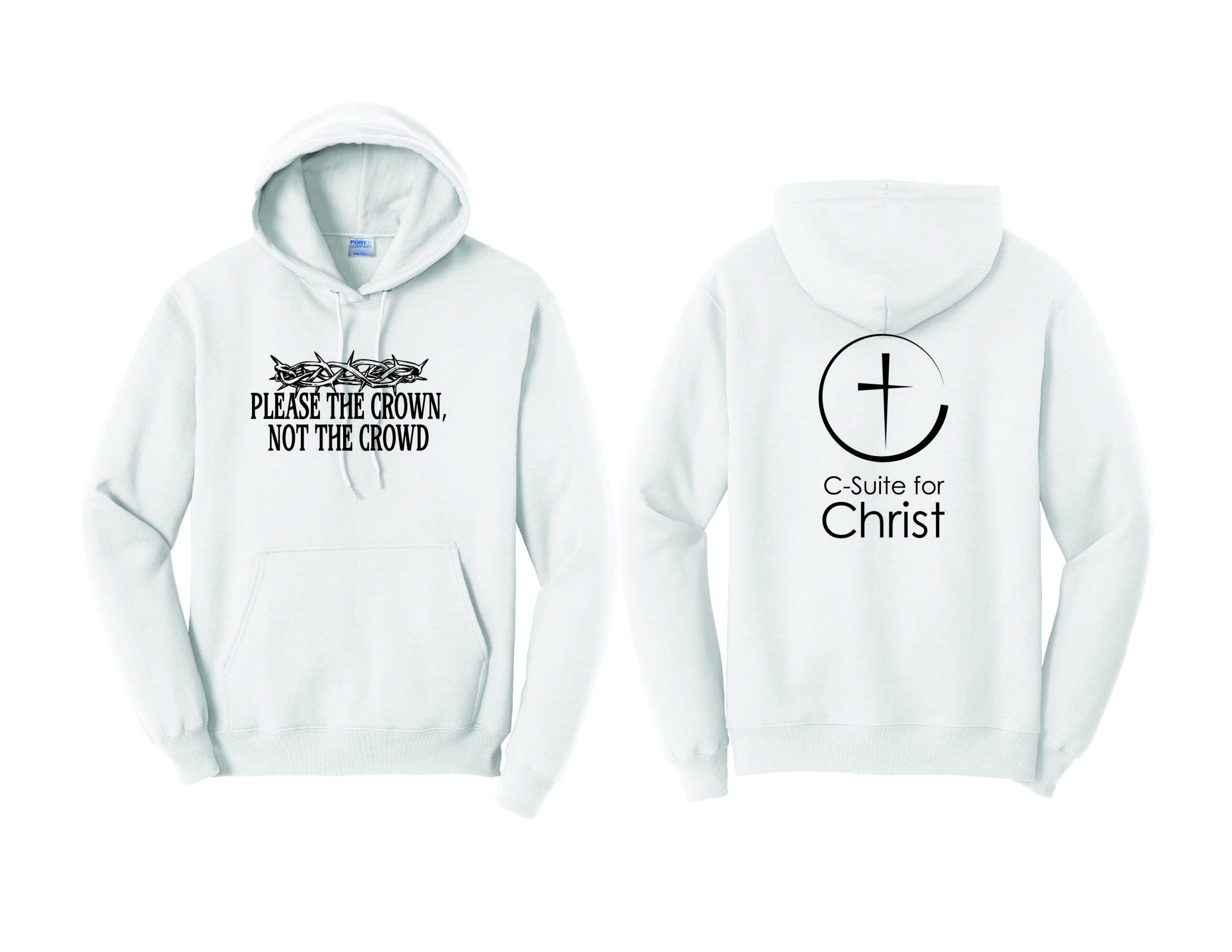 Please The Crown, Not The Crowd Hooded Sweatshirt