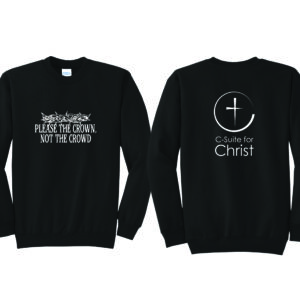 Please The Crown, Not The Crowd Crewneck Sweatshirt